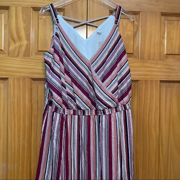 Maurices Striped Dress NWT Size 1X - Picture 2 of 6